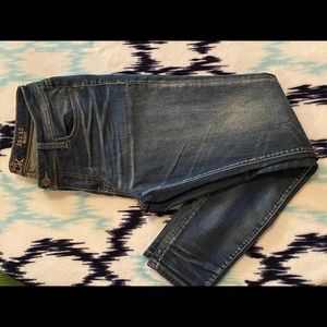 Buckle Black Skinny Jeans